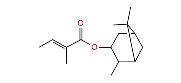 iso-Pinocamphyl (Z)-2-methyl-2-butenoate